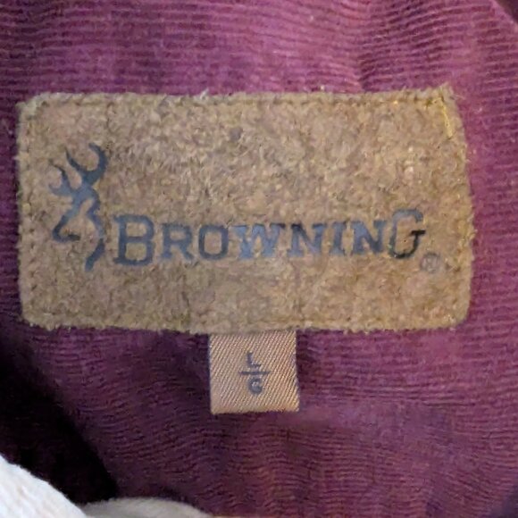Browning Corduroy Long Sleeved Shirt - Elite Series - Size L - Picture 5 of 13